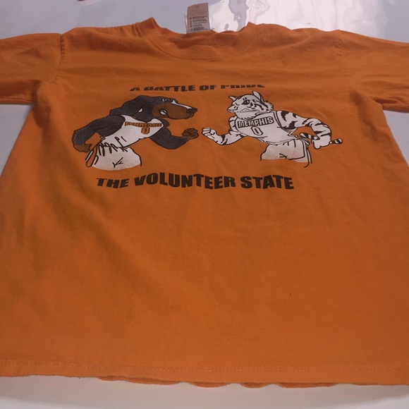 Tennessee vs. Memphis Adidas t-shirt Size Men’s Sm - Picture 1 of 8